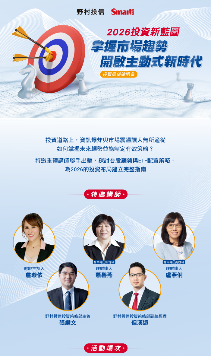 主動式投資新時代論壇—Smart自學網