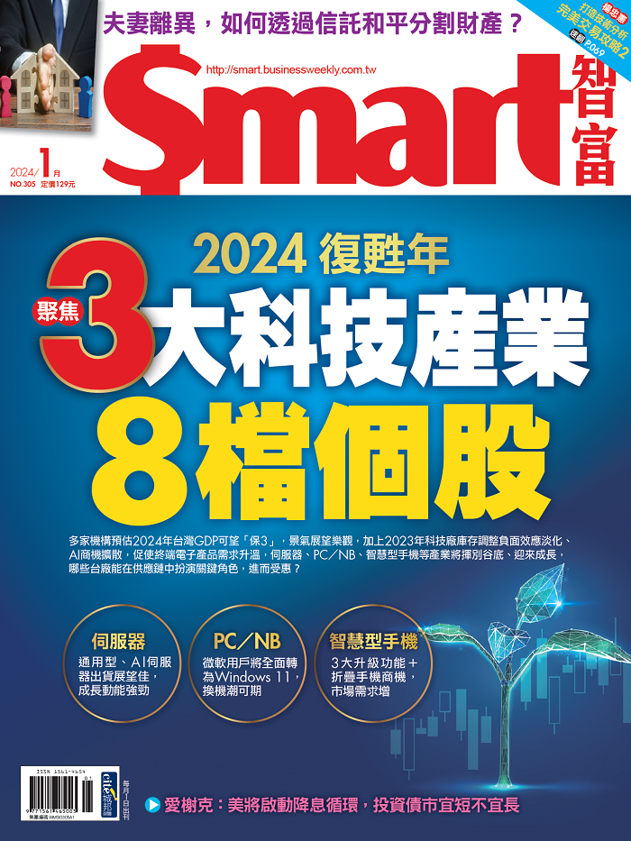 2024復甦年　聚焦3大科技產業8檔個股